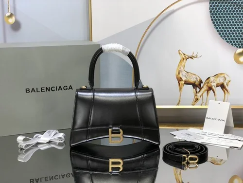 Balenciaga Hourglass Small Top Handle Bag Women Luxury Iconic