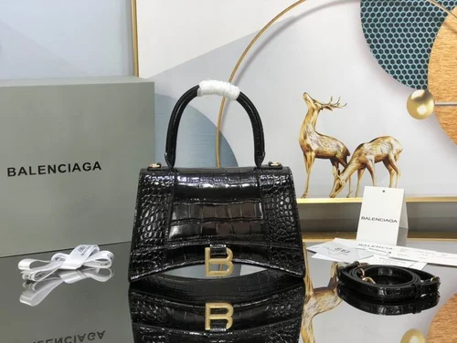 Balenciaga Hourglass Small Top Handle Bag Women Luxury Iconic