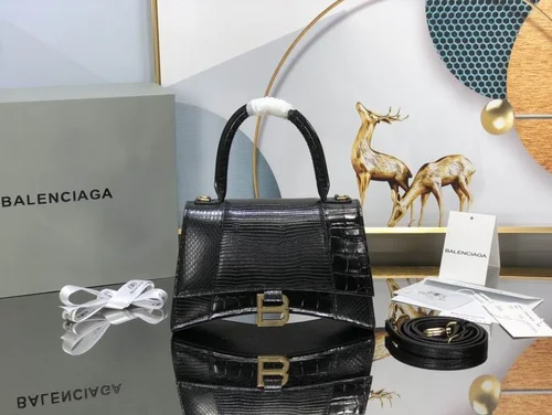 Balenciaga Hourglass Small Top Handle Bag Women Luxury Iconic