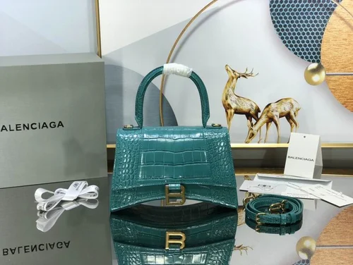 Balenciaga Hourglass Small Top Handle Bag Women Luxury Iconic