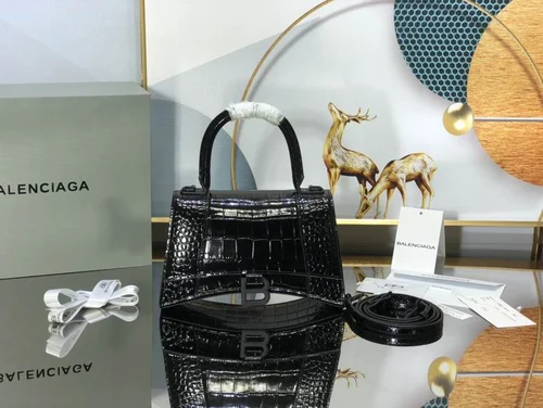 Balenciaga Hourglass Small Top Handle Bag Women Luxury Iconic