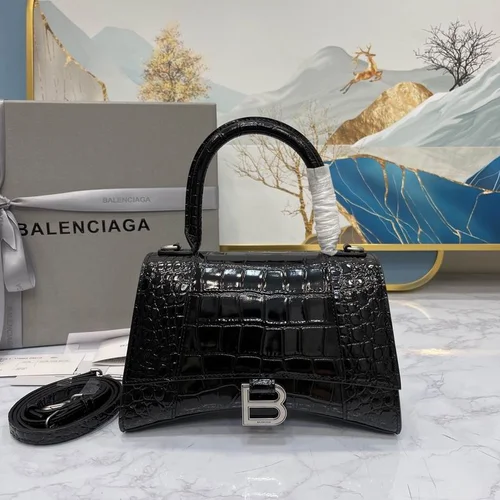 Balenciaga Hourglass Small Top Handle Bag Women Luxury Iconic
