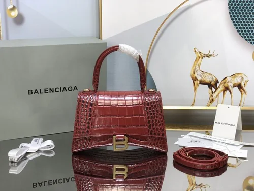 Balenciaga Hourglass Small Top Handle Bag Women Luxury Iconic