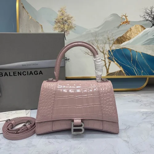 Balenciaga Hourglass Small Top Handle Bag Women Luxury Iconic