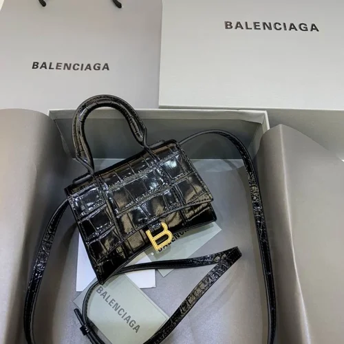 Balenciaga Hourglass Small Top Handle Bag Women Luxury Iconic