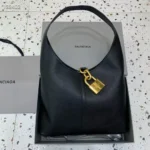 Balenciaga Locker Large Tote Bag Women Luxury Canvas Leather