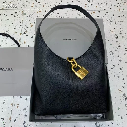 Balenciaga Locker Large Tote Bag Women Luxury Canvas Leather