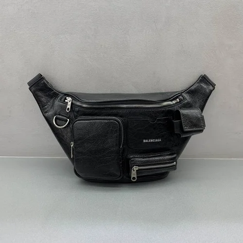 Balenciaga Original Waist Bag Authentic Leather Belt Bag