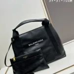 11 Balenciaga Cabas Large Tote Bag Women Luxury Canvas Leather