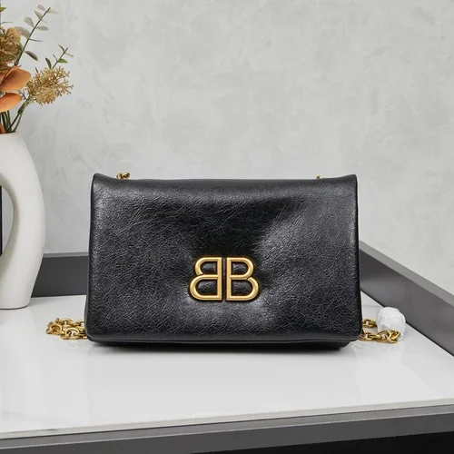 11 Balenciaga Monaco Small Shoulder Bag Women Luxury Leather
