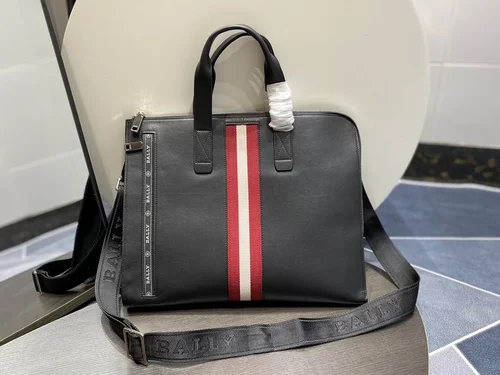 11 Bally Men's Luxury Designer Bags Leather Briefcases Backpacks