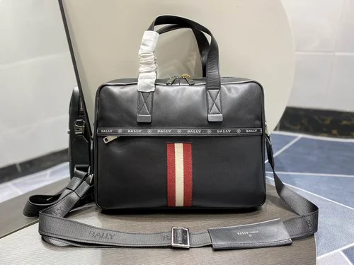 11 Bally Men's Luxury Designer Bags Leather Briefcases Backpacks