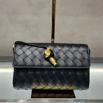 Bottega Veneta Woven Leather Handbag Women Luxury Intrecciato