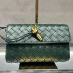 Bottega Veneta Woven Leather Handbag Women Luxury Intrecciato