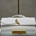 Bottega Veneta Woven Leather Handbag Women Luxury Intrecciato