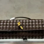 Bottega Veneta Woven Leather Handbag Women Luxury Intrecciato