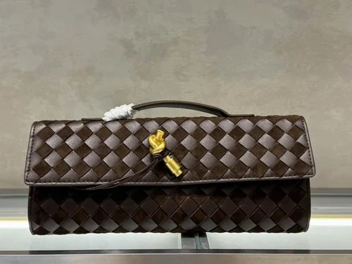 Bottega Veneta Woven Leather Handbag Women Luxury Intrecciato