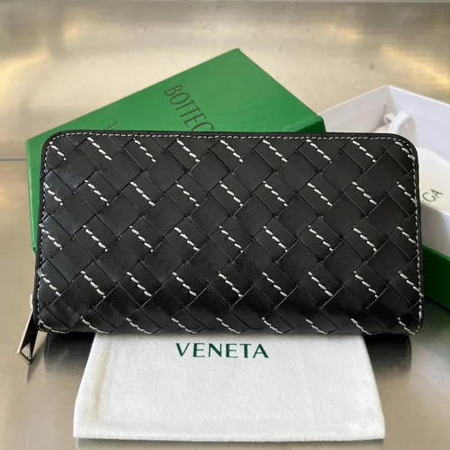 11 Bottega Veneta Women's Wallet Luxury Intrecciato Leather Designer