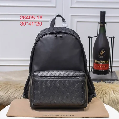 Bottega Veneta Original Backpack Women Men Luxury Woven Leather