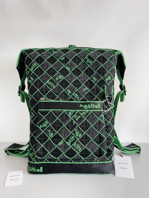 Bottega Veneta Original Backpack Women Men Luxury Woven Leather