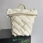 Bottega Veneta Original Backpack Women Men Luxury Woven Leather