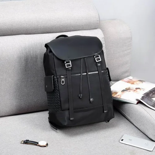 Bottega Veneta Original Backpack Women Men Luxury Woven Leather