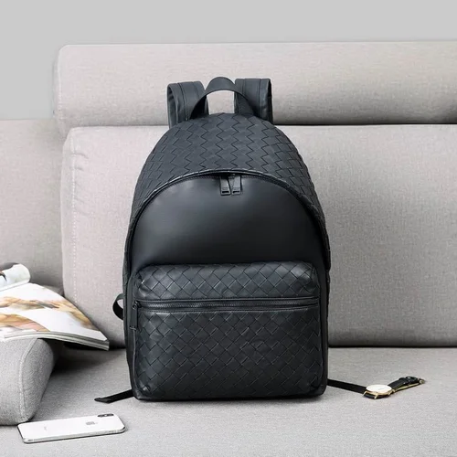 Bottega Veneta Original Backpack Women Men Luxury Woven Leather