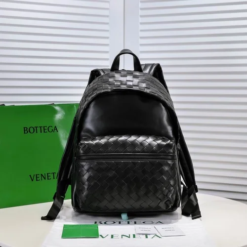 Bottega Veneta Original Backpack Women Men Luxury Woven Leather