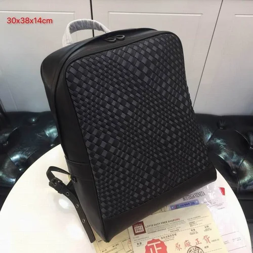 Bottega Veneta Original Backpack Women Men Luxury Woven Leather