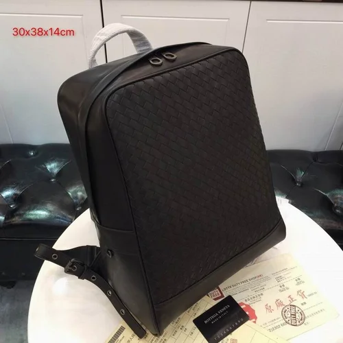 Bottega Veneta Original Backpack Women Men Luxury Woven Leather