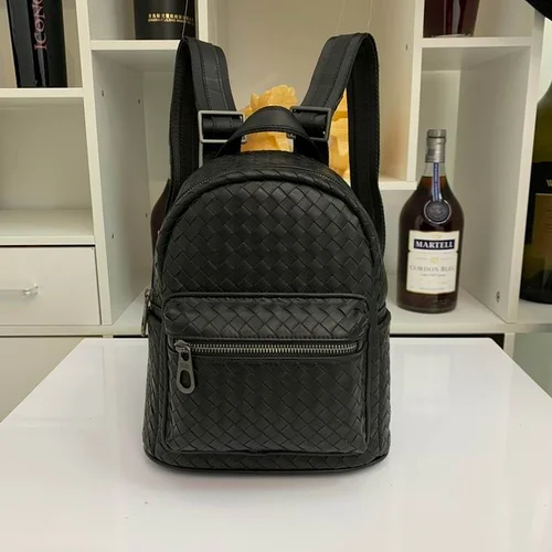 Bottega Veneta Original Backpack Women Men Luxury Woven Leather