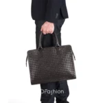 11 Bottega Veneta Men's Briefcase Luxury Leather Business Bag