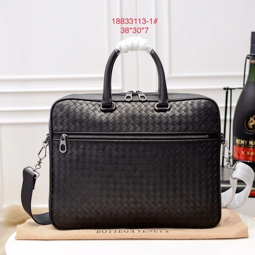 11 Bottega Veneta Men's Briefcase Luxury Leather Business Bag