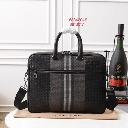 11 Bottega Veneta Men's Briefcase Luxury Leather Business Bag