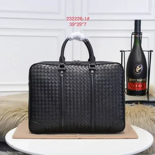 11 Bottega Veneta Men's Briefcase Luxury Leather Business Bag