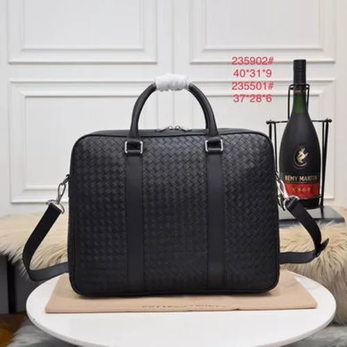 11 Bottega Veneta Men's Briefcase Luxury Leather Business Bag