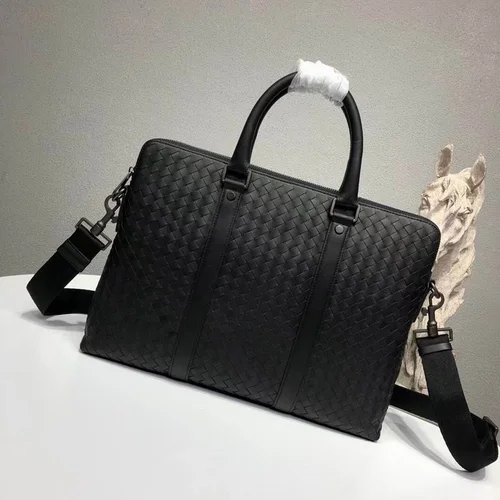 11 Bottega Veneta Men's Briefcase Luxury Leather Business Bag