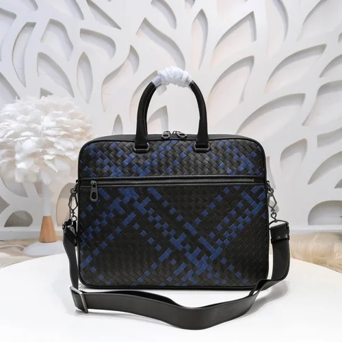11 Bottega Veneta Men's Briefcase Luxury Leather Business Bag