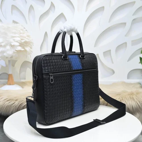 11 Bottega Veneta Men's Briefcase Luxury Leather Business Bag