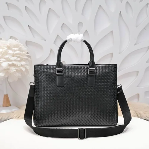 11 Bottega Veneta Men's Briefcase Luxury Leather Business Bag