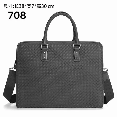 11 Bottega Veneta Men's Briefcase Luxury Leather Business Bag