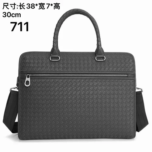 11 Bottega Veneta Men's Briefcase Luxury Leather Business Bag
