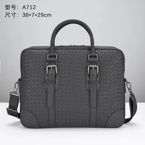 11 Bottega Veneta Men's Briefcase Luxury Leather Business Bag