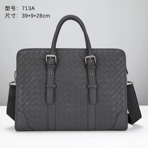 11 Bottega Veneta Men's Briefcase Luxury Leather Business Bag