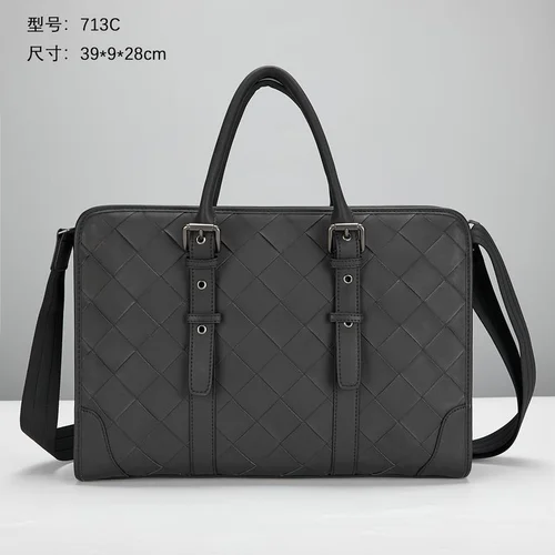 11 Bottega Veneta Men's Briefcase Luxury Leather Business Bag