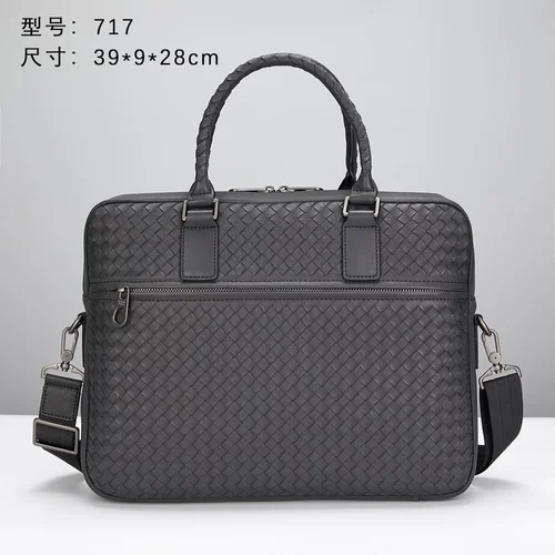 11 Bottega Veneta Men's Briefcase Luxury Leather Business Bag