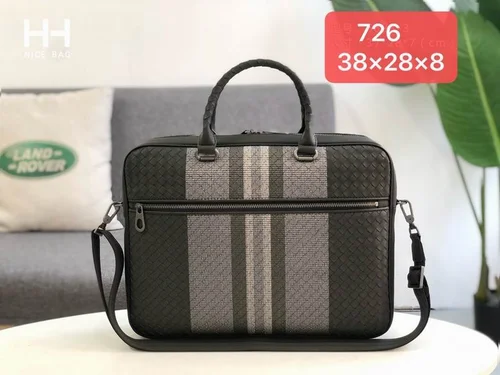 11 Bottega Veneta Men's Briefcase Luxury Leather Business Bag