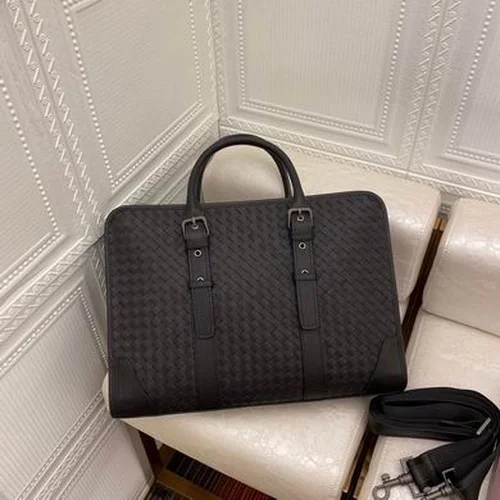 11 Bottega Veneta Men's Briefcase Luxury Leather Business Bag
