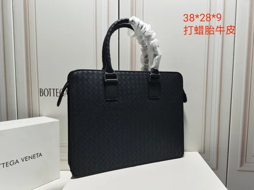11 Bottega Veneta Men's Briefcase Luxury Leather Business Bag