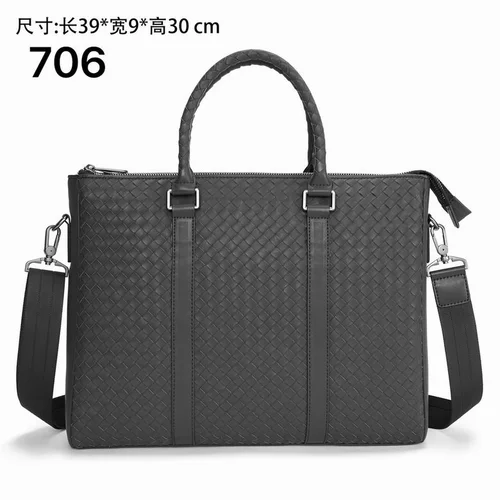 11 Bottega Veneta Men's Briefcase Luxury Leather Business Bag
